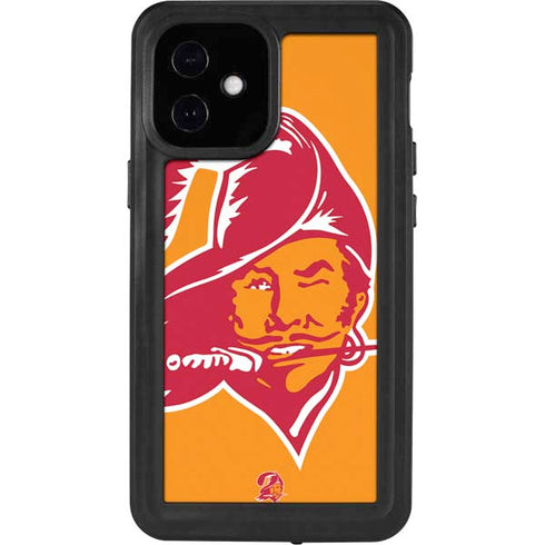 NFL Tampa Bay Buccaneers Retro Logo iPhone 12 Mini Waterproof Case