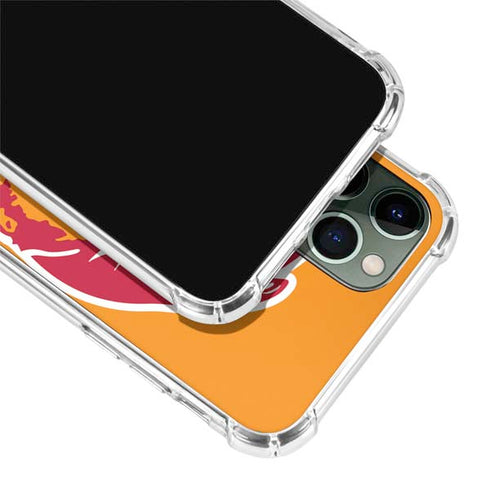 NFL Tampa Bay Buccaneers Retro Logo iPhone 12 Pro Clear Case