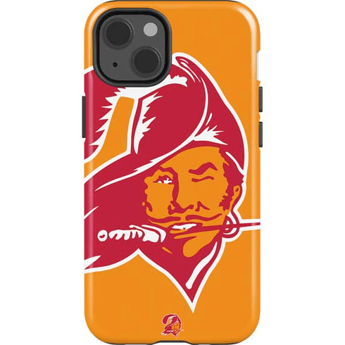 NFL Tampa Bay Buccaneers Retro Logo iPhone 15 Impact Case