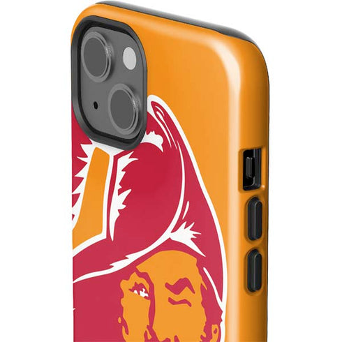NFL Tampa Bay Buccaneers Retro Logo iPhone 15 Impact Case