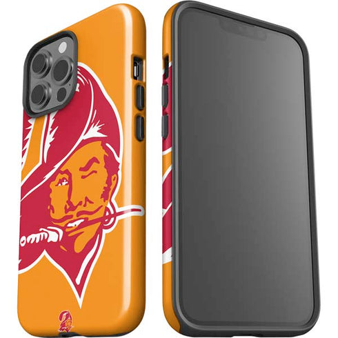 NFL Tampa Bay Buccaneers Retro Logo iPhone 15 Pro Max Impact Case