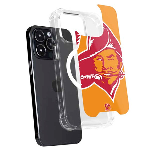 NFL Tampa Bay Buccaneers Retro Logo iPhone 15 Pro Max MagSafe Case