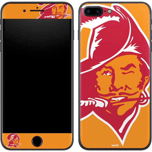 NFL Tampa Bay Buccaneers Retro Logo iPhone 8 Plus Skin