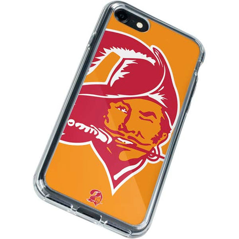 NFL Tampa Bay Buccaneers Retro Logo iPhone SE (2nd & 3rd Gen) Clear Case
