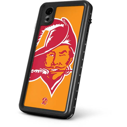 NFL Tampa Bay Buccaneers Retro Logo iPhone XR Waterproof Case