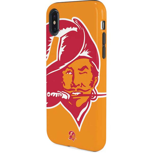 NFL Tampa Bay Buccaneers Retro Logo iPhone XS Pro Case