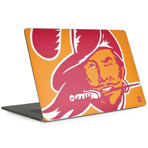 NFL Tampa Bay Buccaneers Retro Logo Apple MacBook Pro 15-inch Skin