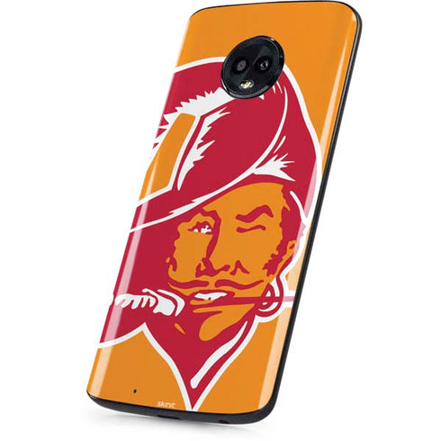 NFL Tampa Bay Buccaneers Retro Logo Moto G6 Skin