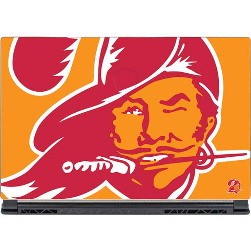NFL Tampa Bay Buccaneers Retro Logo MSI GS65 Stealth Laptop Skin