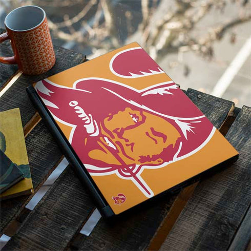 NFL Tampa Bay Buccaneers Retro Logo MSI GS65 Stealth Laptop Skin