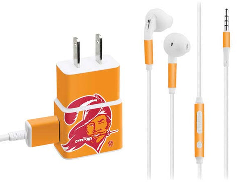NFL Tampa Bay Buccaneers Retro Logo Phone Charger Skin