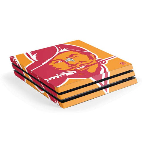 NFL Tampa Bay Buccaneers Retro Logo PS4 Pro Console Skin