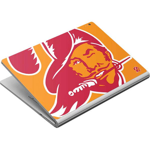 NFL Tampa Bay Buccaneers Retro Logo Surface Book Skin
