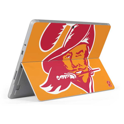 NFL Tampa Bay Buccaneers Retro Logo Surface Go Skin