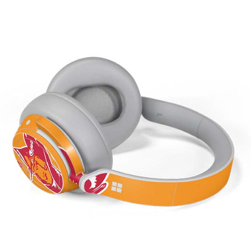 NFL Tampa Bay Buccaneers Retro Logo Surface Headphones Skin