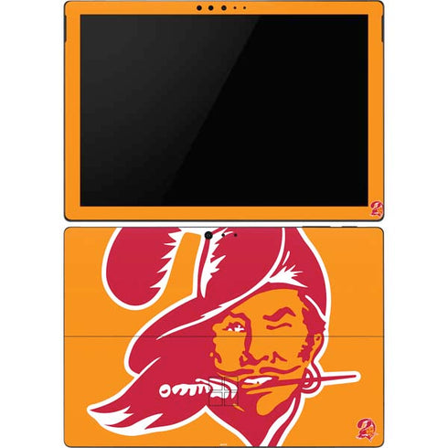 NFL Tampa Bay Buccaneers Retro Logo Surface Pro 6 Skin