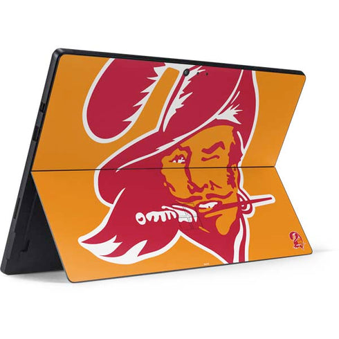 NFL Tampa Bay Buccaneers Retro Logo Surface Pro 6 Skin