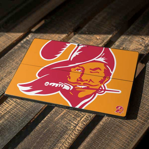 NFL Tampa Bay Buccaneers Retro Logo Surface Pro 6 Skin