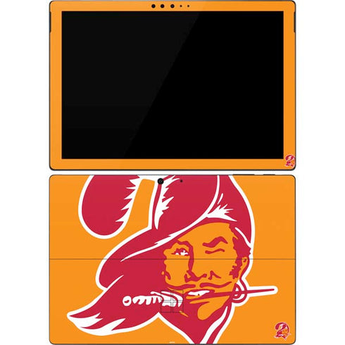 NFL Tampa Bay Buccaneers Retro Logo Surface Pro 7 Skin