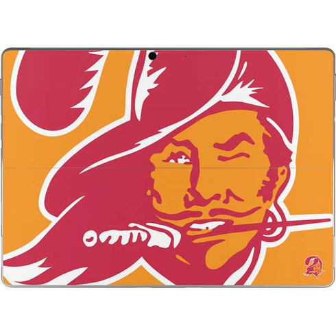 NFL Tampa Bay Buccaneers Retro Logo Surface Pro 8 Skin