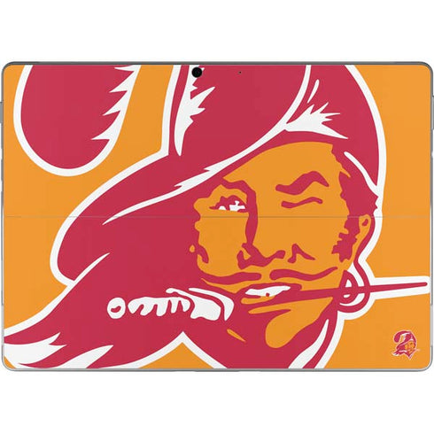 NFL Tampa Bay Buccaneers Retro Logo Surface Pro 9 Skin