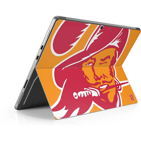 NFL Tampa Bay Buccaneers Retro Logo Surface Pro 9 Skin