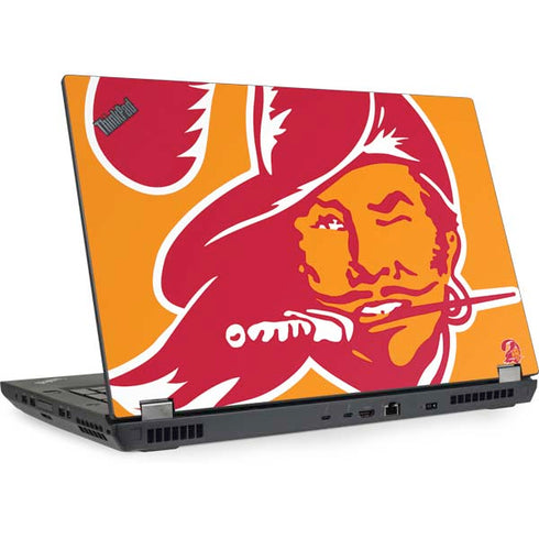 NFL Tampa Bay Buccaneers Retro Logo Lenovo ThinkPad Skin