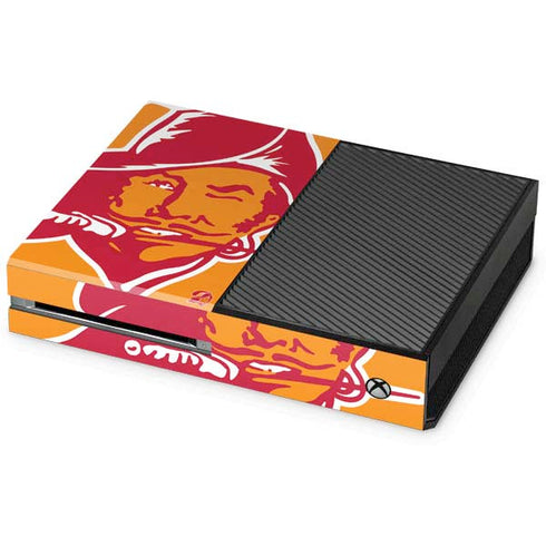 NFL Tampa Bay Buccaneers Retro Logo Xbox One Console Skin