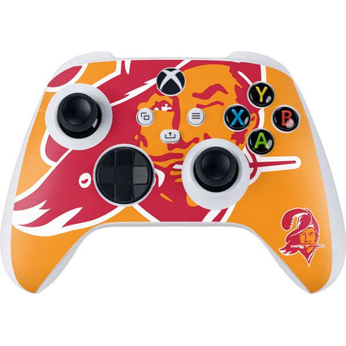 NFL Tampa Bay Buccaneers Retro Logo Xbox Series S Controller Skin