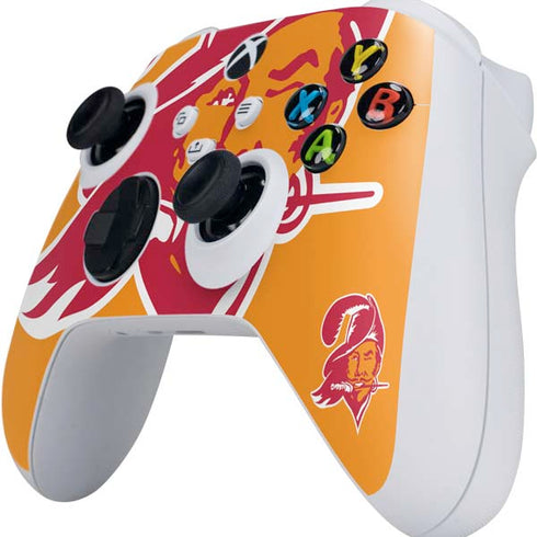 NFL Tampa Bay Buccaneers Retro Logo Xbox Series S Controller Skin