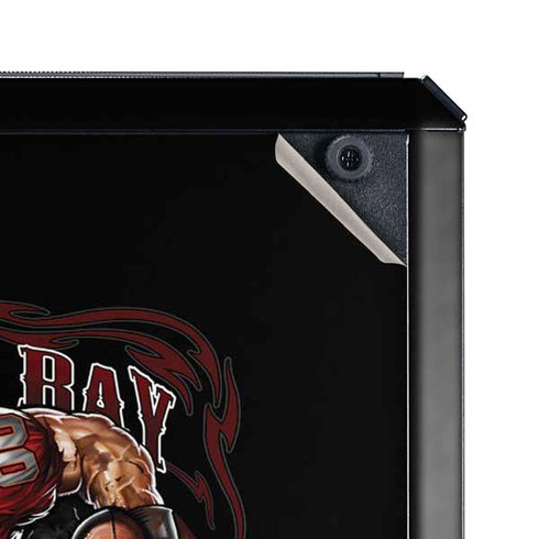 Liquid Blue NFL Tampa Bay Buccaneers Running Back Cooler Master MasterBox Q300L Mini Tower Skin