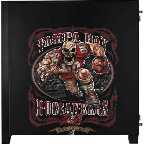 Liquid Blue NFL Tampa Bay Buccaneers Running Back Corsair 4000D Tempered Glass Mid-Tower ATX Case Skin
