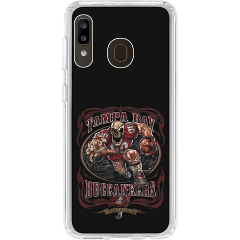 Liquid Blue NFL Tampa Bay Buccaneers Running Back Galaxy A20 Clear Case