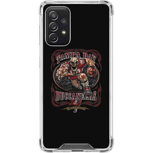 Liquid Blue NFL Tampa Bay Buccaneers Running Back Galaxy A72 5G Clear Case