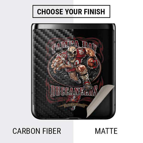 Liquid Blue NFL Tampa Bay Buccaneers Running Back Galaxy Z Flip Skin