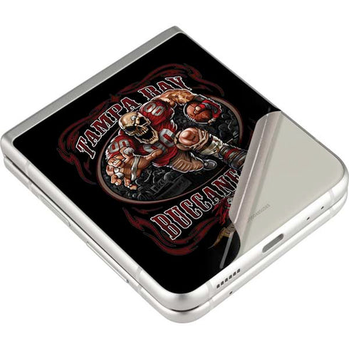 Liquid Blue NFL Tampa Bay Buccaneers Running Back Galaxy Z Flip3 5G Skin