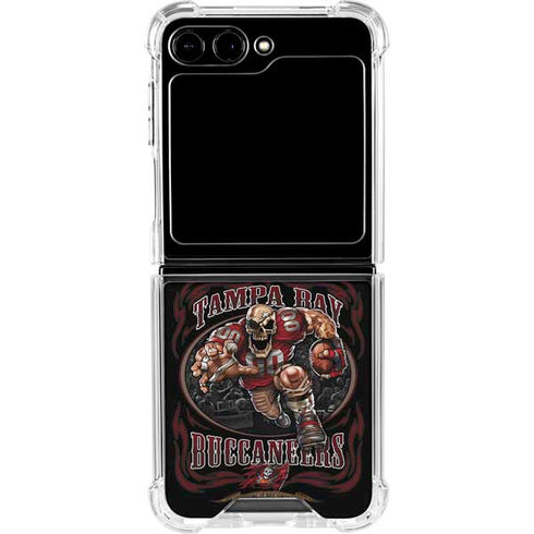 Liquid Blue NFL Tampa Bay Buccaneers Running Back Galaxy Z Flip5 5G Clear Case