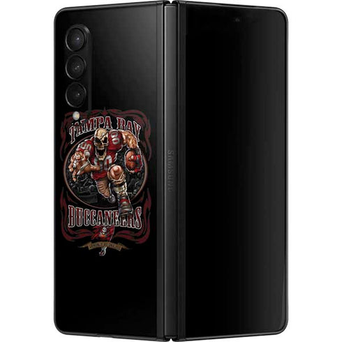 Liquid Blue NFL Tampa Bay Buccaneers Running Back Galaxy Z Fold3 5G Skin