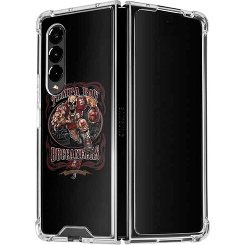 Liquid Blue NFL Tampa Bay Buccaneers Running Back Galaxy Z Fold4 5G Clear Case