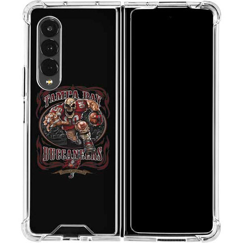 Liquid Blue NFL Tampa Bay Buccaneers Running Back Galaxy Z Fold4 5G Clear Case