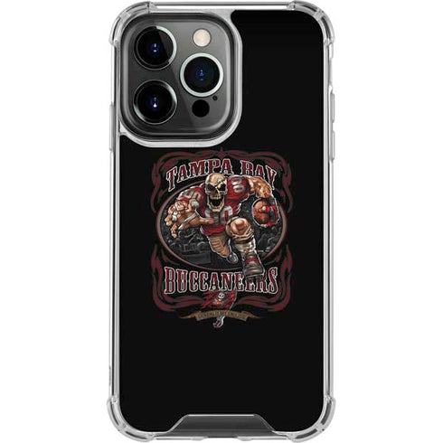 Liquid Blue NFL Tampa Bay Buccaneers Running Back iPhone 15 Pro Clear Case