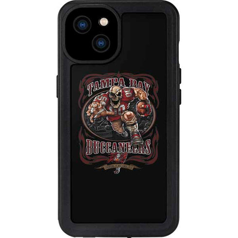 Liquid Blue NFL Tampa Bay Buccaneers Running Back iPhone 15 Plus Waterproof Case