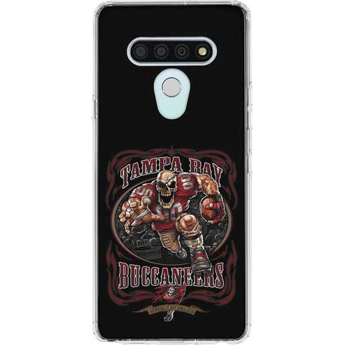 Liquid Blue NFL Tampa Bay Buccaneers Running Back LG Stylo 6 Clear Case