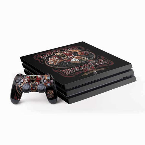 Liquid Blue NFL Tampa Bay Buccaneers Running Back PS4 Pro Bundle Skin