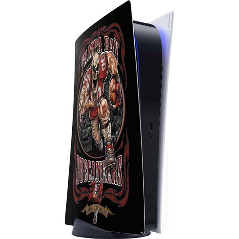 Liquid Blue NFL Tampa Bay Buccaneers Running Back PS5 Digital Edition Console Skin