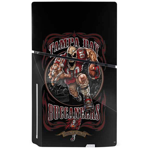 Liquid Blue NFL Tampa Bay Buccaneers Running Back PS5 Slim Disk Bundle Skin