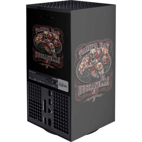 Liquid Blue NFL Tampa Bay Buccaneers Running Back Xbox Series X Console Skin