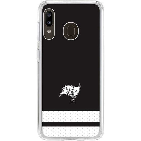 NFL Tampa Bay Buccaneers Shutout Galaxy A20 Clear Case