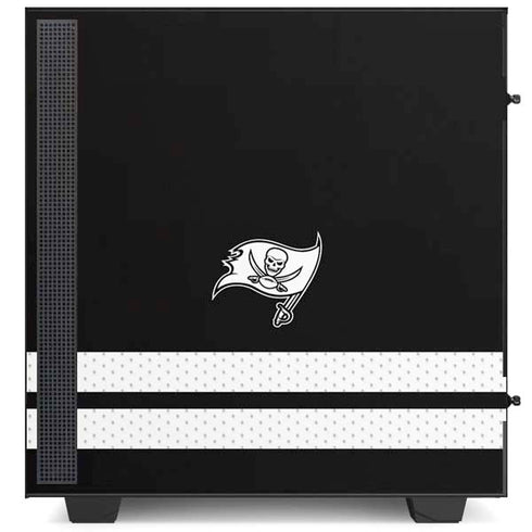 NFL Tampa Bay Buccaneers Shutout NZXT H510 Compact ATX Mid-Tower Case Skin