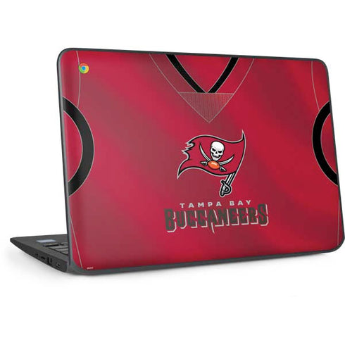 NFL Tampa Bay Buccaneers Team Jersey HP Chromebook Skin